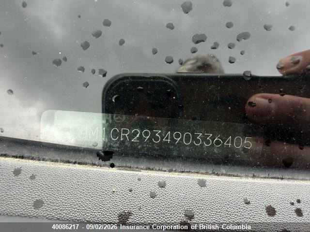 40086217 :رقم المزاد ، JM1CR293490336405 vin ، 2009 Mazda 5 مزاد بيع
