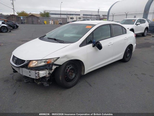 Honda Civic 2014 2HGFB2F58EH531955 Image 2