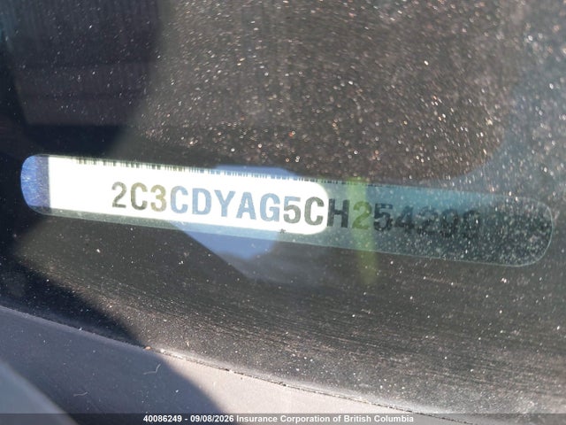 Aukcja sprzedaży 2012 Dodge Challenger Sxt Plus, vin: 2C3CDYAG5CH254299, numer aukcji: 40086249