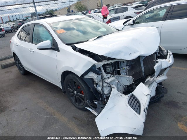 40085438 :رقم المزاد ، 2T1BURHE0GC696148 vin ، 2016 Toyota Corolla L/le/le Pls/prm/s/s Pls مزاد بيع