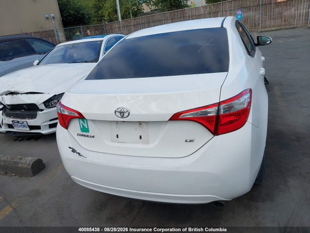 40085438 :رقم المزاد ، 2T1BURHE0GC696148 vin ، 2016 Toyota Corolla L/le/le Pls/prm/s/s Pls مزاد بيع