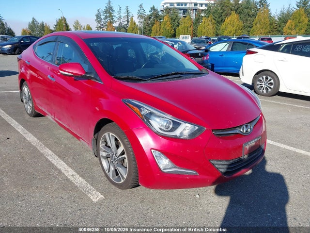 Aukcja sprzedaży 2014 Hyundai Elantra Limited, vin: KMHDH4AH0EU075119, numer aukcji: 40086258