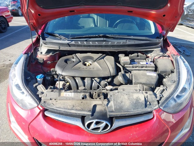 Aukcja sprzedaży 2014 Hyundai Elantra Limited, vin: KMHDH4AH0EU075119, numer aukcji: 40086258