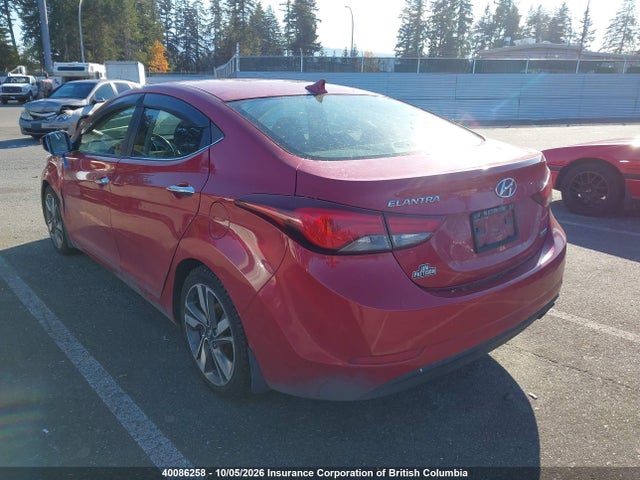 Aukcja sprzedaży 2014 Hyundai Elantra Limited, vin: KMHDH4AH0EU075119, numer aukcji: 40086258