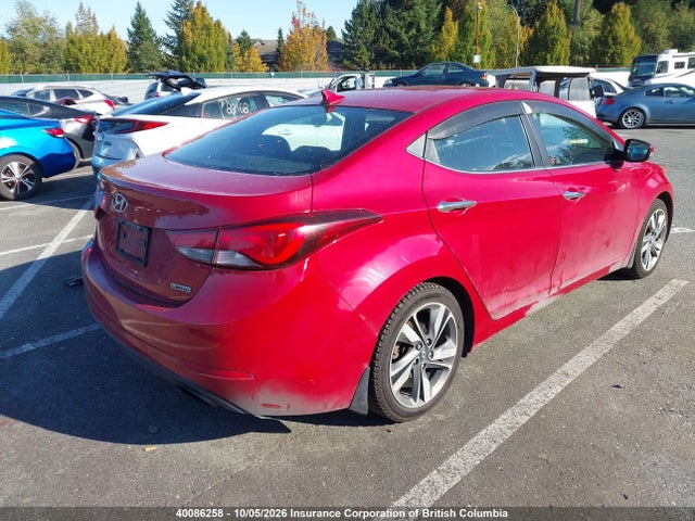 Aukcja sprzedaży 2014 Hyundai Elantra Limited, vin: KMHDH4AH0EU075119, numer aukcji: 40086258