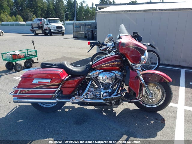 40080002 :رقم المزاد ، 5HD1PKE115Y953779 vin ، 2005 Harley-davidson Flhtcse2 مزاد بيع