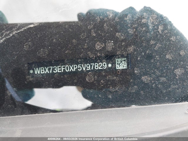 40086264 :رقم المزاد ، WBX73EF0XP5V97829 vin ، 2023 Bmw X1 مزاد بيع