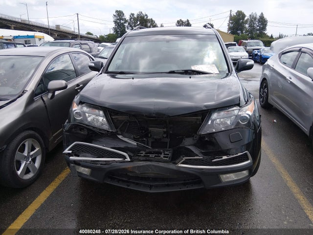 Auction sale of the 2013 Acura Mdx Advance, vin: 2HNYD2H80DH003005, lot number: 40080248