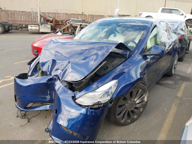 2023 Tesla Model Y მანქანა იყიდება აუქციონზე, vin: 7SAYGDEF8PF585962, აუქციონის ნომერი: 40079337