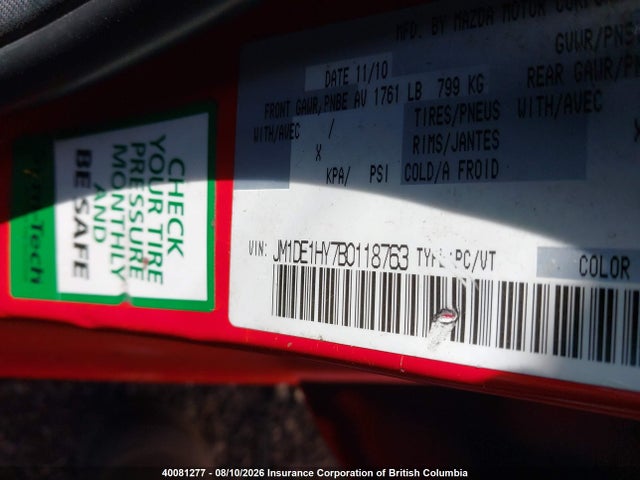 Продаж на аукціоні авто 2011 Mazda Mazda2, vin: JM1DE1HY7B0118763, номер лоту: 40081277