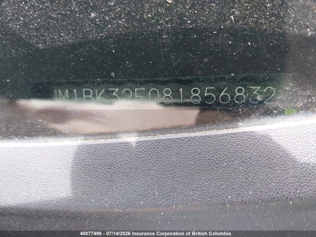 40077498 :رقم المزاد ، JM1BK32F081856832 vin ، 2008 Mazda 3 I مزاد بيع