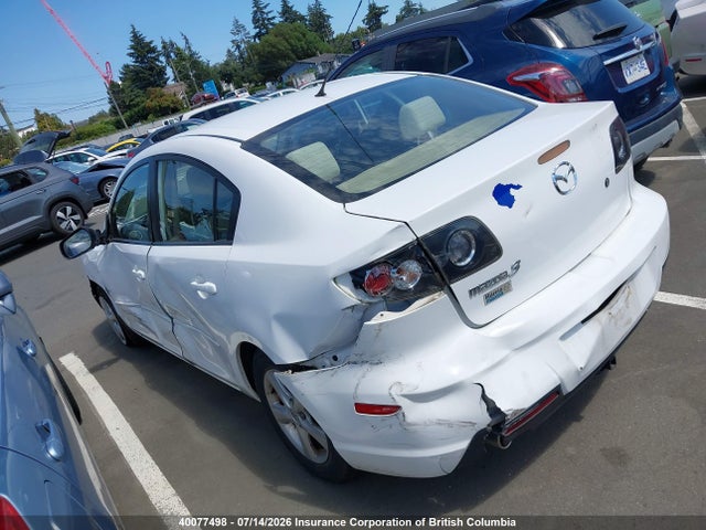 40077498 :رقم المزاد ، JM1BK32F081856832 vin ، 2008 Mazda 3 I مزاد بيع