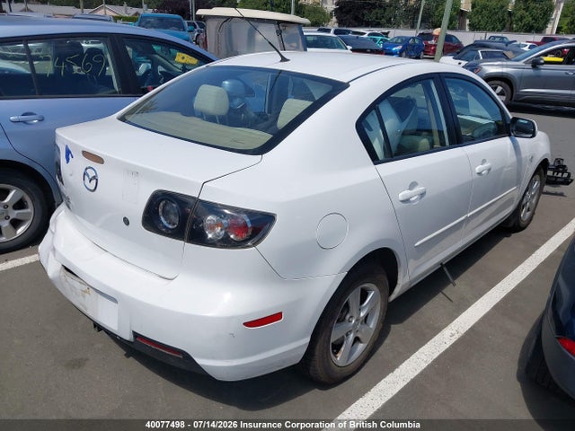 40077498 :رقم المزاد ، JM1BK32F081856832 vin ، 2008 Mazda 3 I مزاد بيع