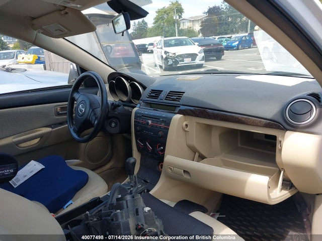 40077498 :رقم المزاد ، JM1BK32F081856832 vin ، 2008 Mazda 3 I مزاد بيع