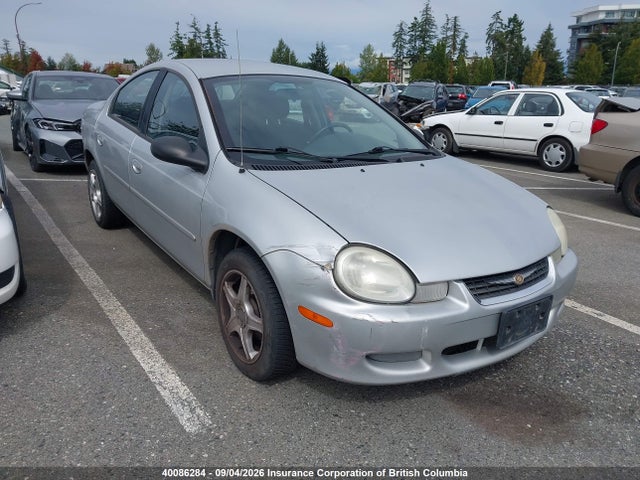 2002 Chrysler Neon მანქანა იყიდება აუქციონზე, vin: 1C3ES46C72D626797, აუქციონის ნომერი: 40086284