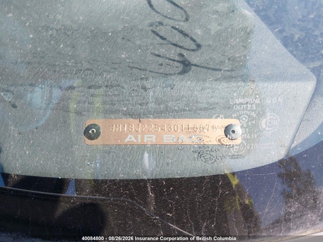 Auction sale of the 2003 Mazda Protege Dx/lx/es, vin: JM1BJ225430118678, lot number: 40084800