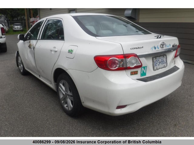 40086299 :رقم المزاد ، 2T1BU4EE3CC755095 vin ، 2012 Toyota Corolla S/le مزاد بيع
