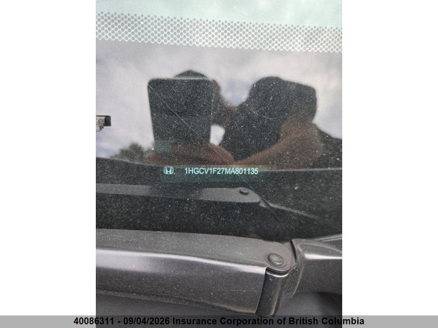Honda ACCORD SE 2021 1HGCV1F27MA801135 Image 12