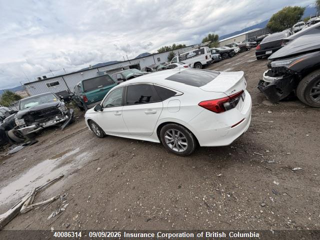 Aukcja sprzedaży 2022 Honda Civic, vin: 2HGFE2F33NH116158, numer aukcji: 40086314