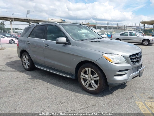 2012 Mercedes-benz Ml 350 Bluetec 4matic მანქანა იყიდება აუქციონზე, vin: 4JGDA2EB2CA031720, აუქციონის ნომერი: 40086315