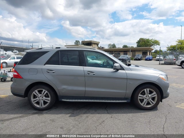 Продаж на аукціоні авто 2012 Mercedes-benz Ml 350 Bluetec 4matic, vin: 4JGDA2EB2CA031720, номер лоту: 40086315