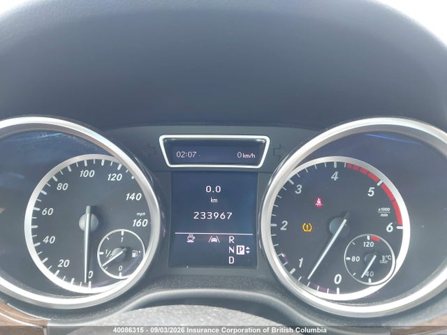 Продаж на аукціоні авто 2012 Mercedes-benz Ml 350 Bluetec 4matic, vin: 4JGDA2EB2CA031720, номер лоту: 40086315