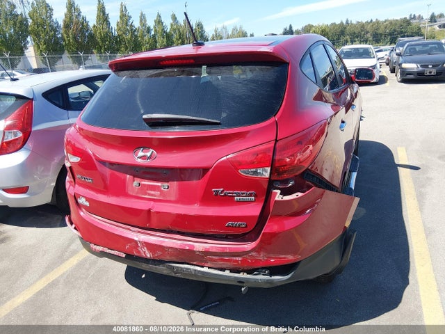 Auction sale of the 2013 Hyundai Tucson Gls/limited, vin: KM8JUCAC6DU597135, lot number: 40081860