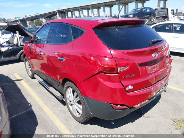 Auction sale of the 2013 Hyundai Tucson Gls/limited, vin: KM8JUCAC6DU597135, lot number: 40081860