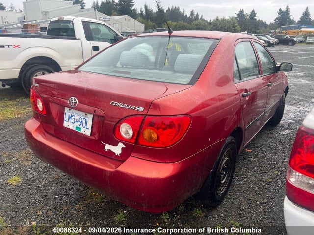 Auction sale of the 2003 Toyota Corolla Ce/le/s, vin: 2T1BR32E73C721869, lot number: 40086324