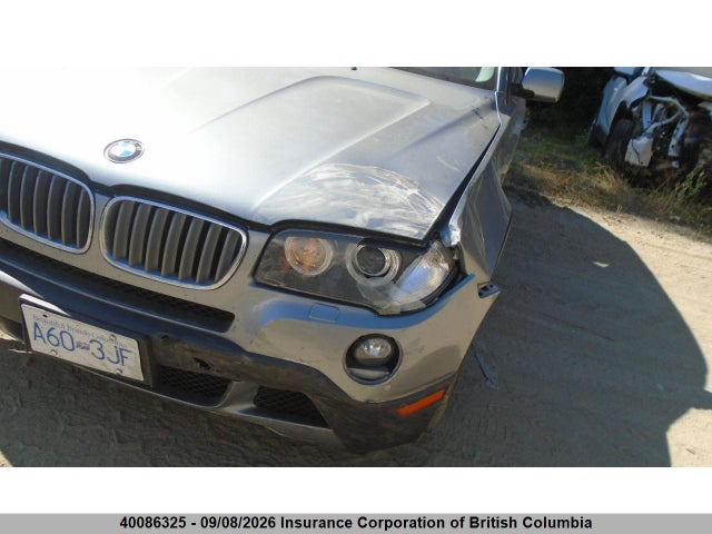 40086325 :رقم المزاد ، WBXPC73457WE50639 vin ، 2007 Bmw X3 مزاد بيع