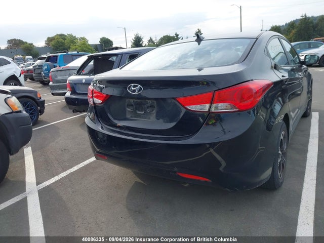 Продаж на аукціоні авто 2012 Hyundai Elantra Gls/limited, vin: 5NPDH4AE3CH123021, номер лоту: 40086335