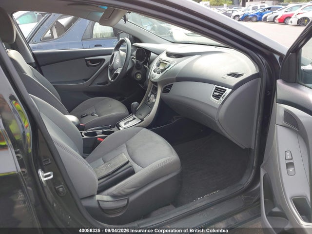 Продаж на аукціоні авто 2012 Hyundai Elantra Gls/limited, vin: 5NPDH4AE3CH123021, номер лоту: 40086335