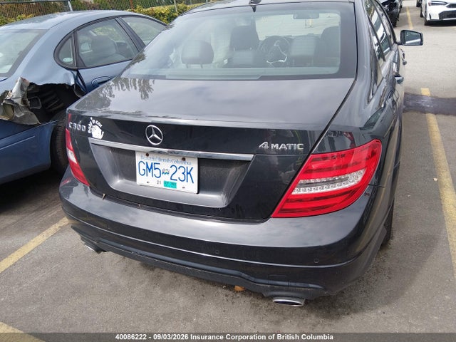 40086222 :رقم المزاد ، WDDGF8AB4EA925559 vin ، 2014 Mercedes-benz C 300 4matic مزاد بيع