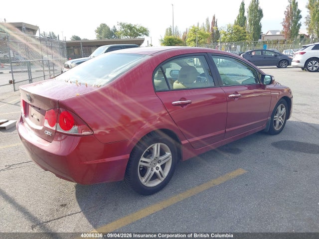 40086336 :رقم المزاد ، 2HHFD565X8H200516 vin ، 2008 Acura Csx مزاد بيع