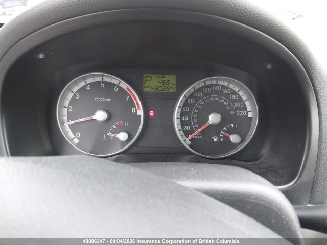 Продажа на аукционе авто 2008 Hyundai Accent Gls, vin: KMHCN45C08U252596, номер лота: 40086347