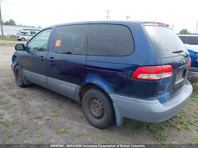 40086366 :رقم المزاد ، 4T3ZF19C72U415193 vin ، 2002 Toyota Sienna Ce مزاد بيع