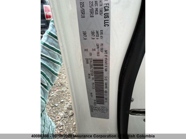 Продаж на аукціоні авто 2018 Jeep Compass Latitude, vin: 3C4NJDBB9JT397320, номер лоту: 40086368