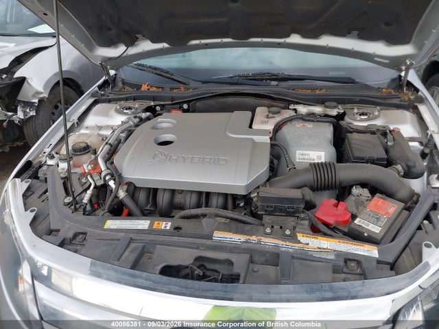 2012 Ford Fusion Hybrid მანქანა იყიდება აუქციონზე, vin: 3FADP0L34CR227463, აუქციონის ნომერი: 40086381