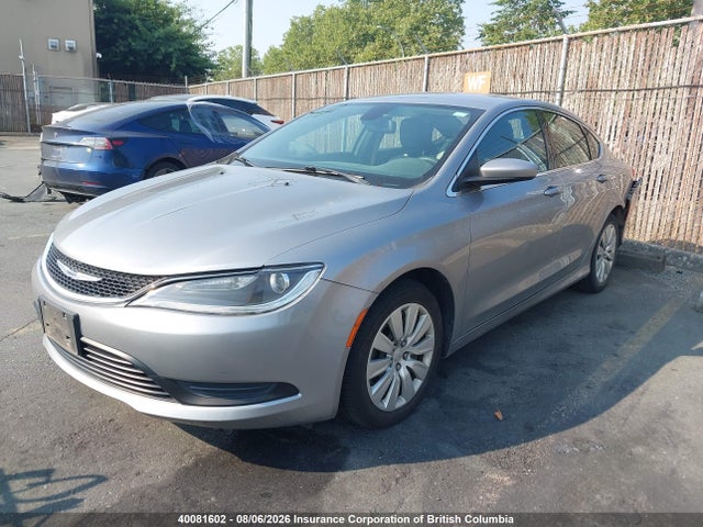 2016 Chrysler 200 Lx მანქანა იყიდება აუქციონზე, vin: 1C3CCCFB4GN126023, აუქციონის ნომერი: 40081602