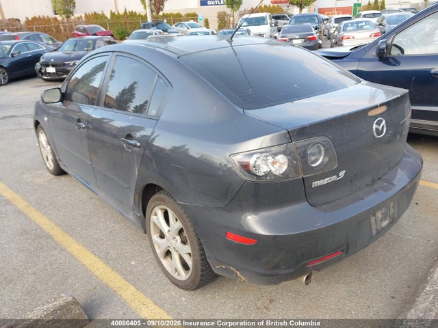 Aukcja sprzedaży 2008 Mazda 3 S, vin: JM1BK323481809115, numer aukcji: 40086405