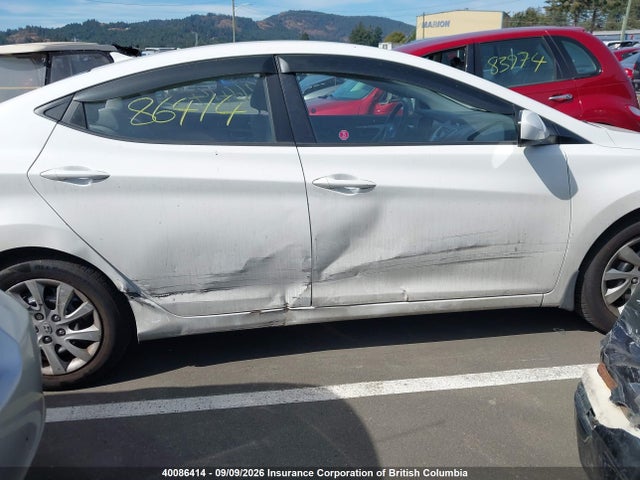 40086414 :رقم المزاد ، 5NPDH4AE6CH066541 vin ، 2012 Hyundai Elantra Gl مزاد بيع