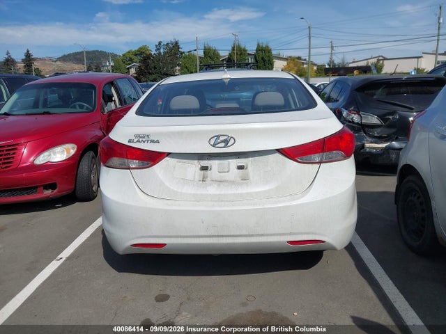 40086414 :رقم المزاد ، 5NPDH4AE6CH066541 vin ، 2012 Hyundai Elantra Gl مزاد بيع