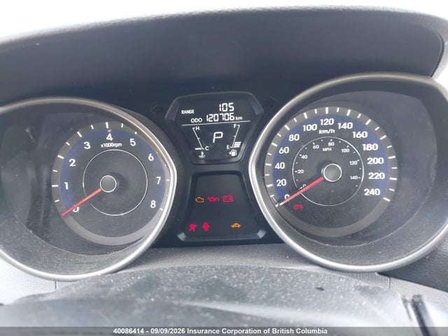40086414 :رقم المزاد ، 5NPDH4AE6CH066541 vin ، 2012 Hyundai Elantra Gl مزاد بيع