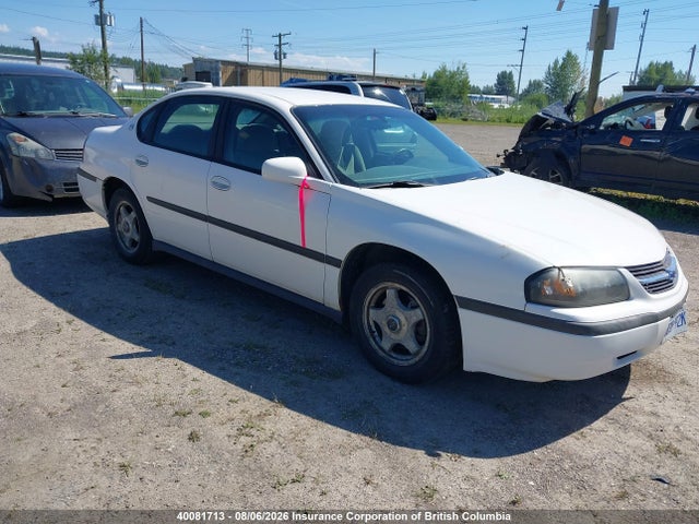 2004 Chevrolet Impala მანქანა იყიდება აუქციონზე, vin: 2G1WF52E349436618, აუქციონის ნომერი: 40081713