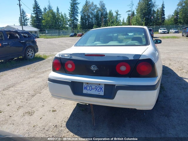 2004 Chevrolet Impala მანქანა იყიდება აუქციონზე, vin: 2G1WF52E349436618, აუქციონის ნომერი: 40081713