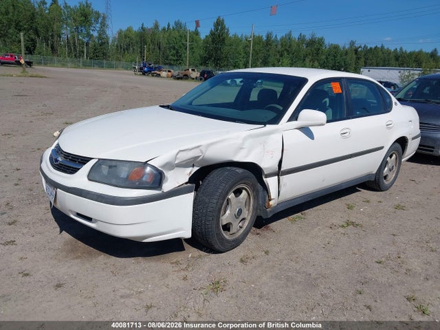 2004 Chevrolet Impala მანქანა იყიდება აუქციონზე, vin: 2G1WF52E349436618, აუქციონის ნომერი: 40081713