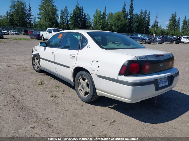 2004 Chevrolet Impala მანქანა იყიდება აუქციონზე, vin: 2G1WF52E349436618, აუქციონის ნომერი: 40081713