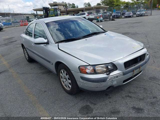 Aukcja sprzedaży 2001 Volvo S60, vin: YV1RS61R512023582, numer aukcji: 40086427
