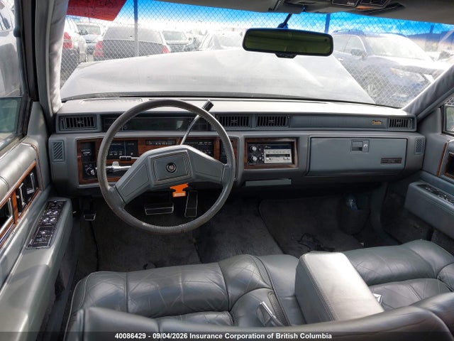 40086429 :رقم المزاد ، 1G6CD5151K4307846 vin ، 1989 Cadillac Deville مزاد بيع
