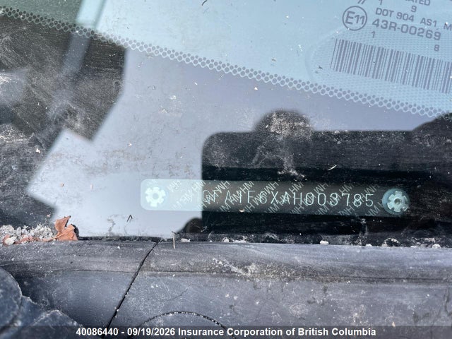 2010 Honda Civic მანქანა იყიდება აუქციონზე, vin: 2HGFA1F6XAH003785, აუქციონის ნომერი: 40086440
